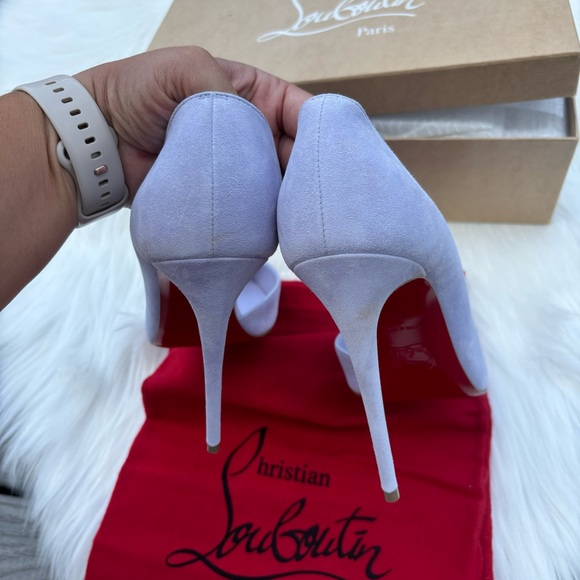 Christian Louboutin Iriza Suede Pumps